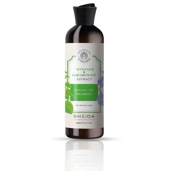 Sheida Active Shine Refreshing Shampoo With Nettle Leaf 500 ml 1004