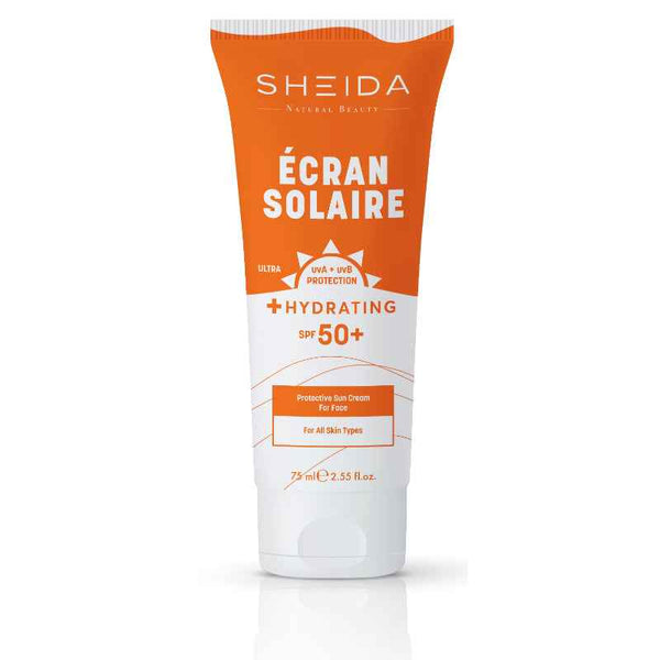 Sheida Ecran Solaire Protective Sun Cream With SPF 50+ For Face 75 ml 1016