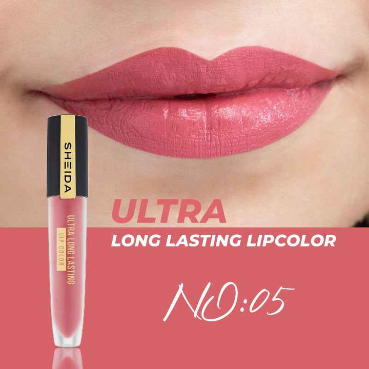 Sheida Ultra Long Lasting Liquid Lip Color No: 5 1125