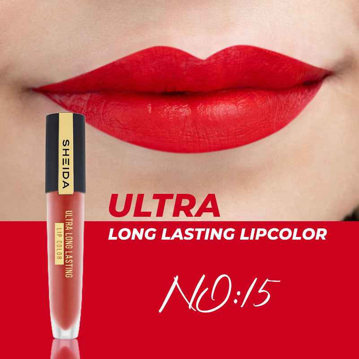 Sheida Ultra Long Lasting Liquid Lip Color No: 15 1135