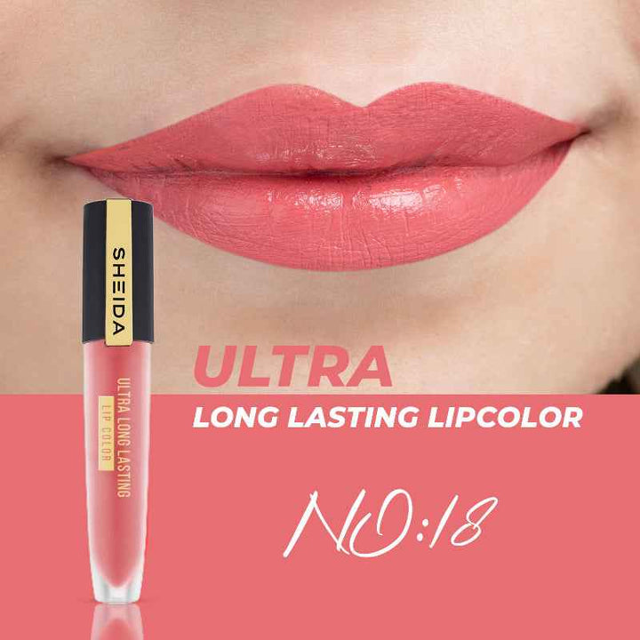 Sheida Ultra Long Lasting Liquid Lip Color No: 18 1138