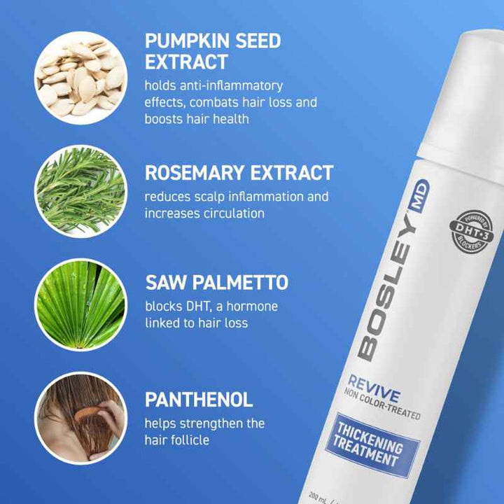 Bosley MD Bosrevive Non Color Treatment Hair Thickening Treatment 200 ml 1159