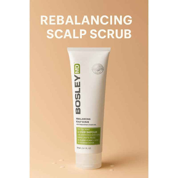 Bosley Rejuvenating Scalp Scrub With Bamboo Charcoal 100 ml 1164