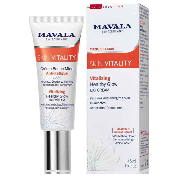 Mavala Swiss Skin Solution Skin Vitality Alpine Healthy Glow Day Cream 45 ml 1189