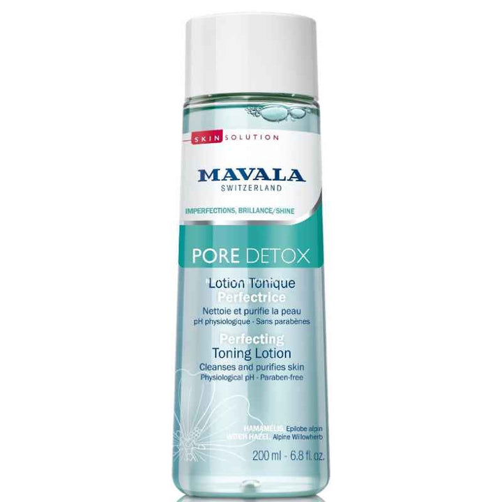 Mavala Swiss Skin Solution Pore Detox Perfecting Toning Lotion 200 ml 1202
