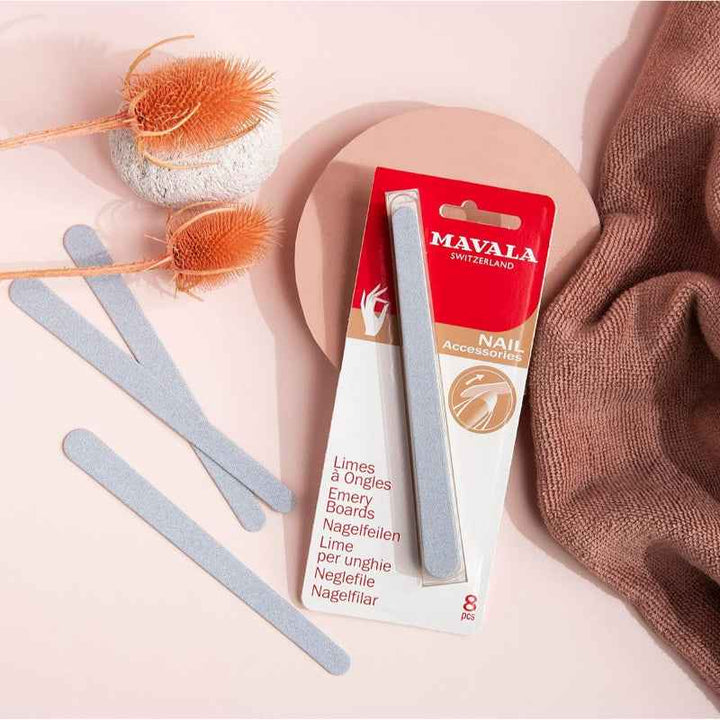 Mavala Emery Boards Carded 8 pcs 1221