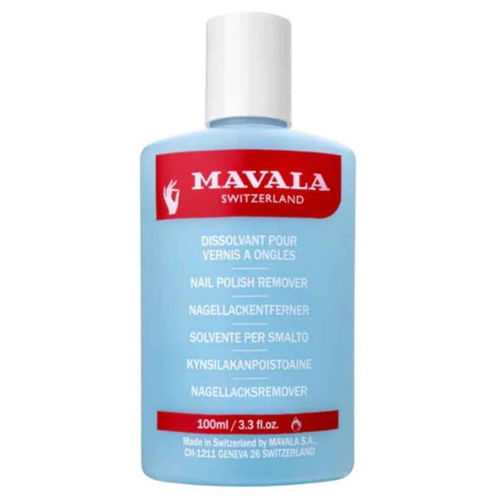 Mavala Mild Nail Polish Remover Blue 100 ml 1228