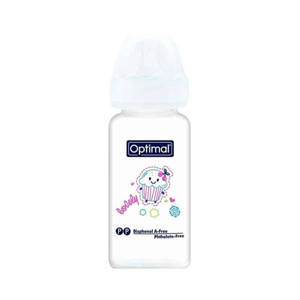 Optimal Glass Feeding Bottle Colored, 160 ml [1094] 1273