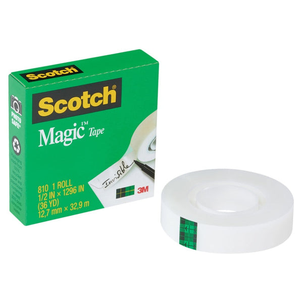 3M Scotch 810 Magic Tape Invisible