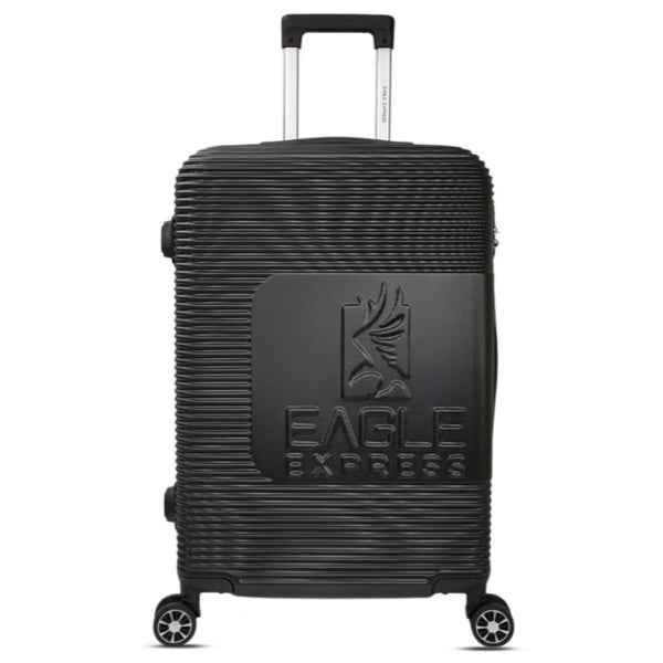 Eagle Express Horizone ABS Hard Trolley 20,24,28 Inch Set Black (EE-AHT-125) 3pcs Set 820041