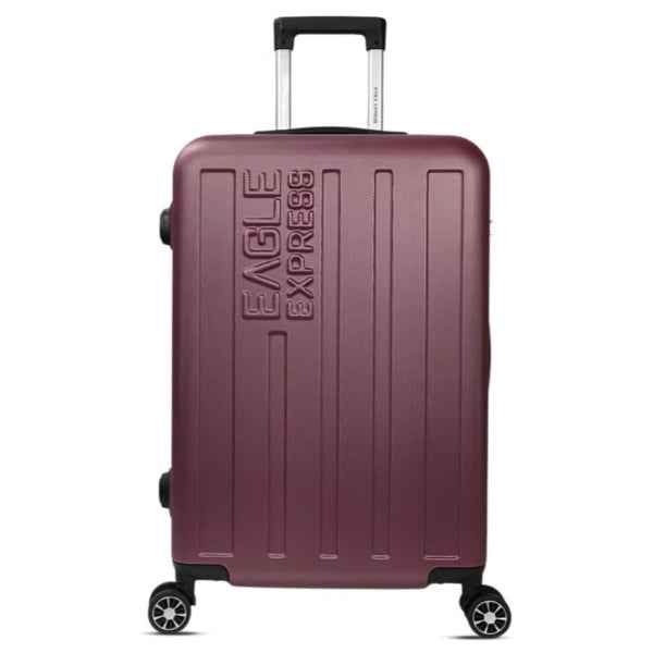 Eagle Express Venture ABS Hard Trolley 20,24,28 Inch Set Purplish Red (EE-AHT-132) 3pcs Set 820045