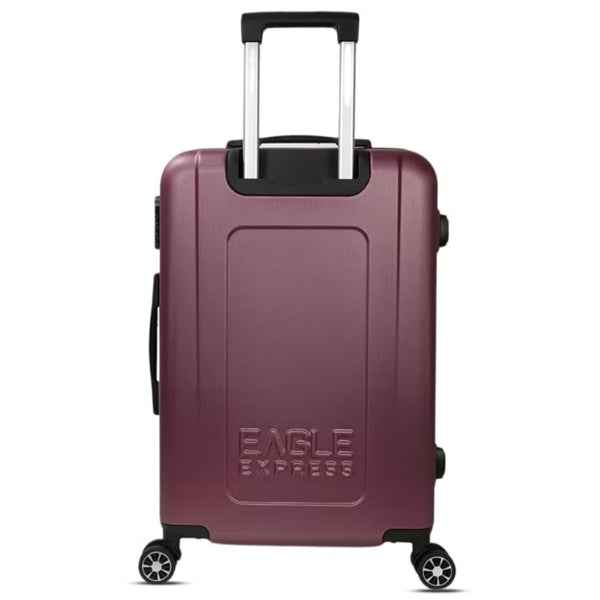 Eagle Express Venture ABS Hard Trolley 20,24,28 Inch Set Purplish Red (EE-AHT-132) 3pcs Set 820045