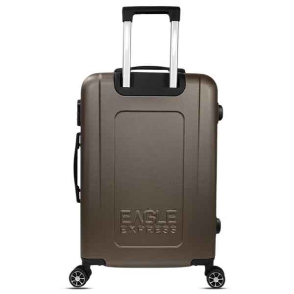 Eagle Express Robust ABS Hard Trolley 20,24,28 Inch Set Brown (EE-AHT-123) 3pcs Set 820047