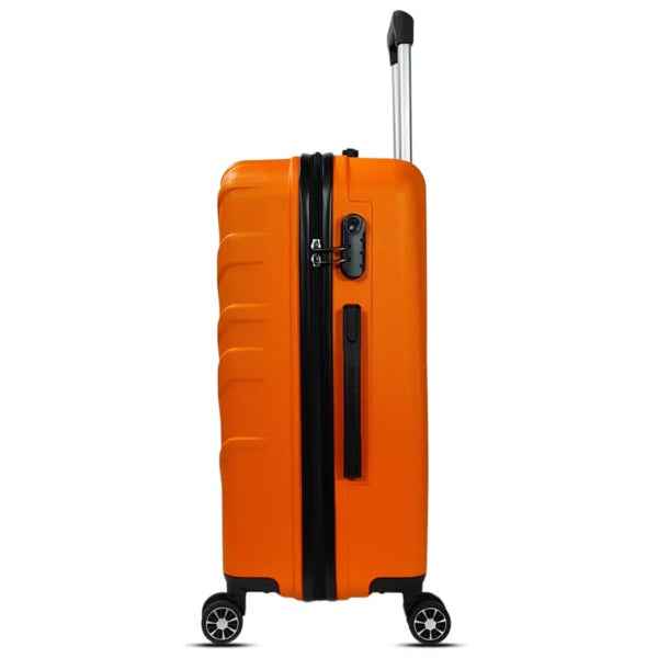 Eagle Express Robust ABS Hard Trolley 20,24,28 Inch Set Orange (EE-AHT-124) 3pcs Set 820055
