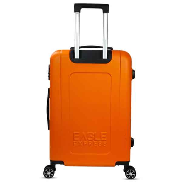 Eagle Express Patron ABS Hard Trolley 20,24,28 Inch Set Orange (EE-AHT-129) 3pcs Set 820056