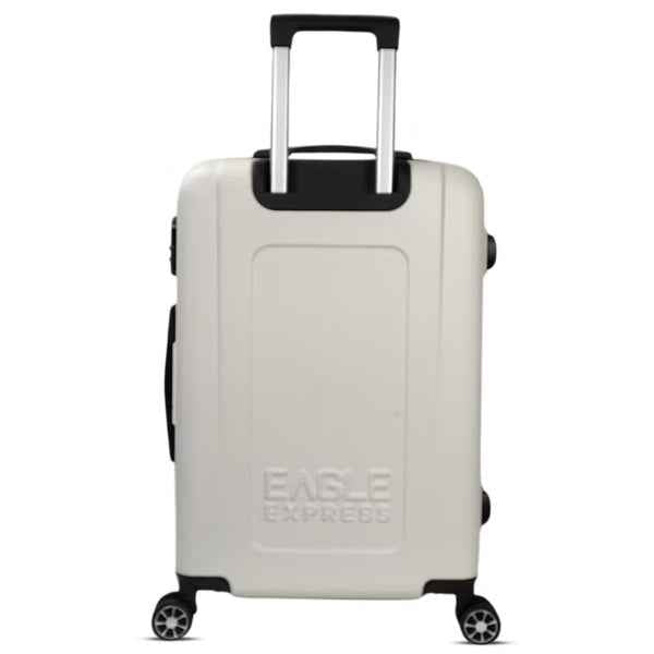 Eagle Express Elysium ABS Hard Trolley 20,24,28 Inch Set White (EE-AHT-122) 3pcs Set 820059