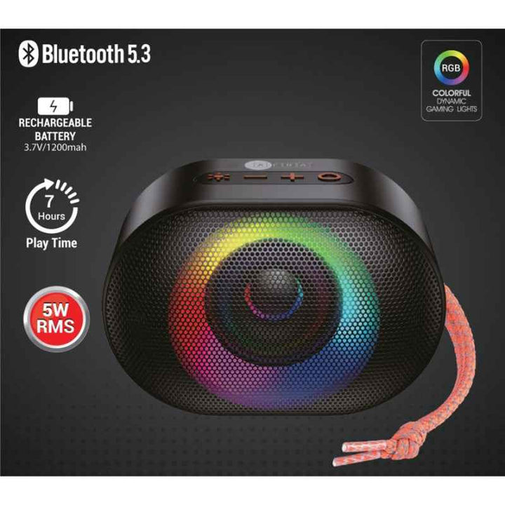 Afra Bluetooth Speaker Ultra Bass 5W Black AF-0005BSBK