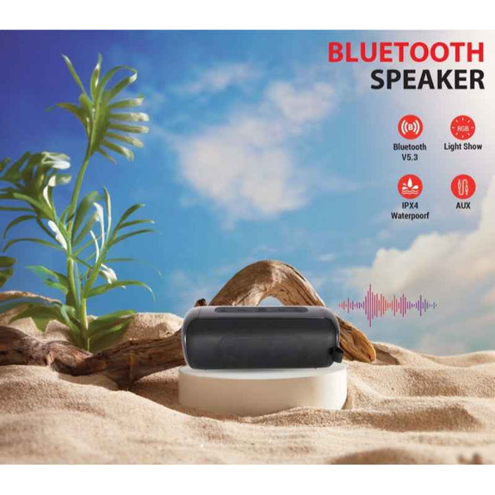 Afra Bluetooth Speaker Ultra Bass 12W Black AF-0012BSBK