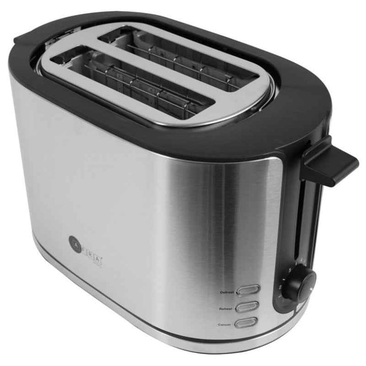 Afra Toaster 2 Slots Stainless Steel 950W Silver AF-120900TOSS