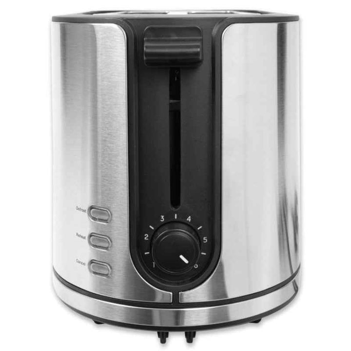 Afra Toaster 2 Slots Stainless Steel 950W Silver AF-120900TOSS