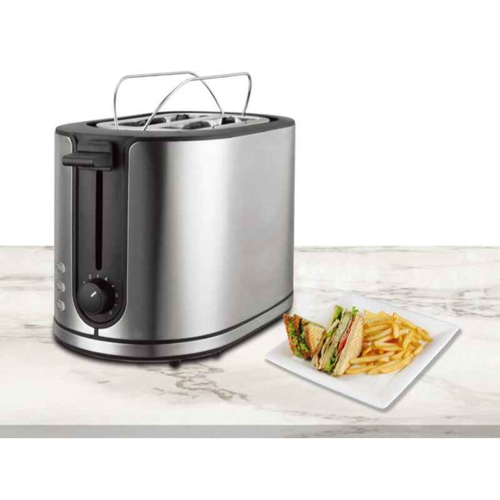 Afra Toaster 2 Slots Stainless Steel 950W Silver AF-120900TOSS