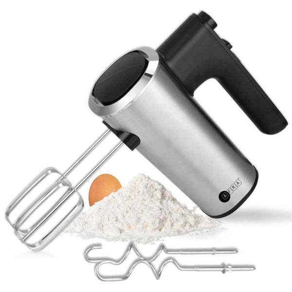 Afra Hand Mixer 5 Speed Stainless Steel 300W Silver AF-1406HMXSS