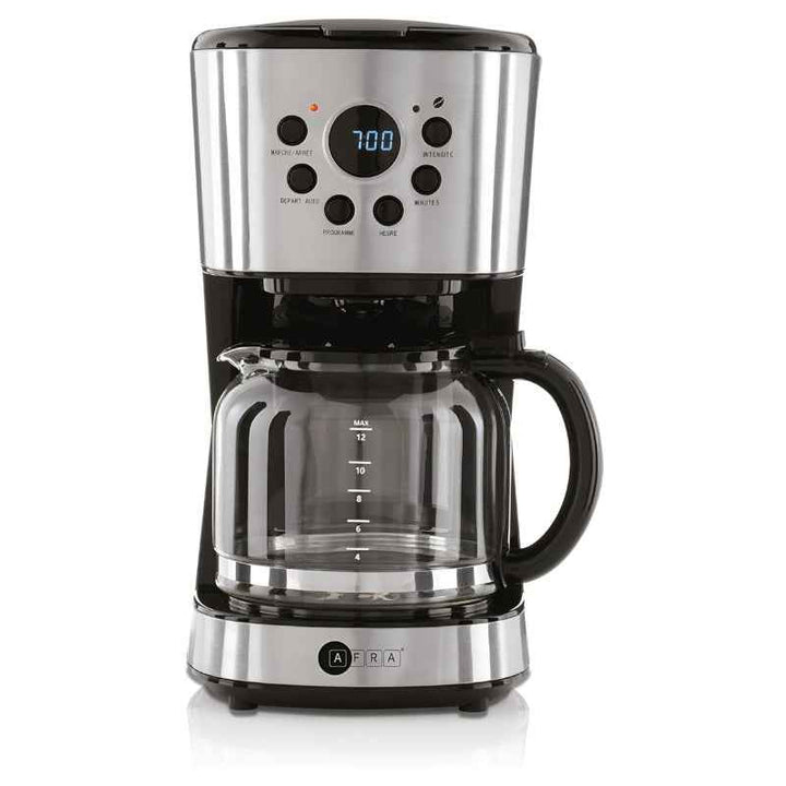 Afra Coffee Maker 1.5 Liter Stainless Steel 900W AF-15900CMKSS