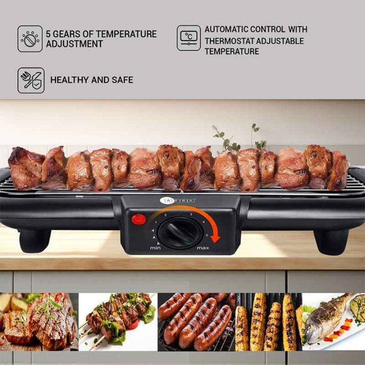 Afra Electric Barbeque Grill 2000W Black AF-2000BGBK