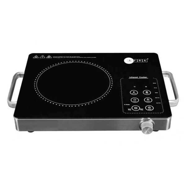 Afra Single Infrared Cooktop 2000W LED Display Child Lock Black AF-2000ICBK