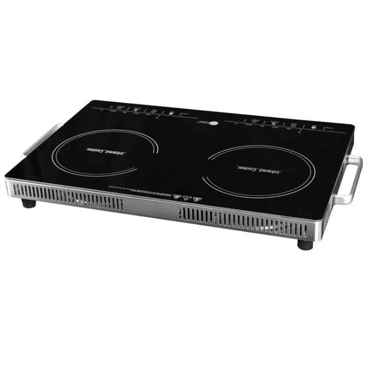 Afra Double Infrared Cooktop 3000W LED Display Child Lock Black AF-3000ICBK