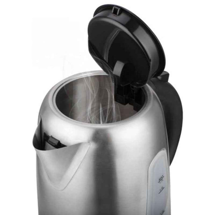 Afra Electrical Kettle Glass 1.7 Liter 2200W Black AF-401850KTSS