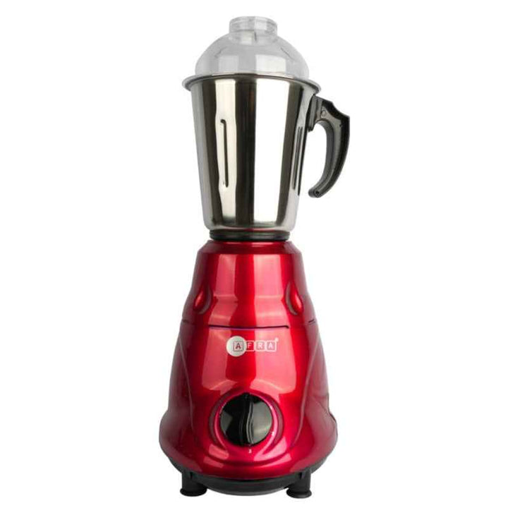 Afra 3 In 1 Blender 1.5 Liter Stainless Steel 550W Red AF-5500BLRD