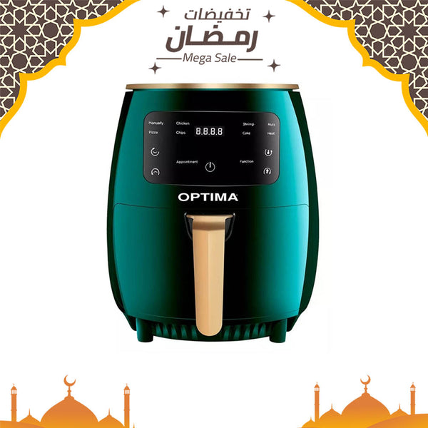 Optima Air Fryer 5.5 Liter 1400 W AF1800 Green