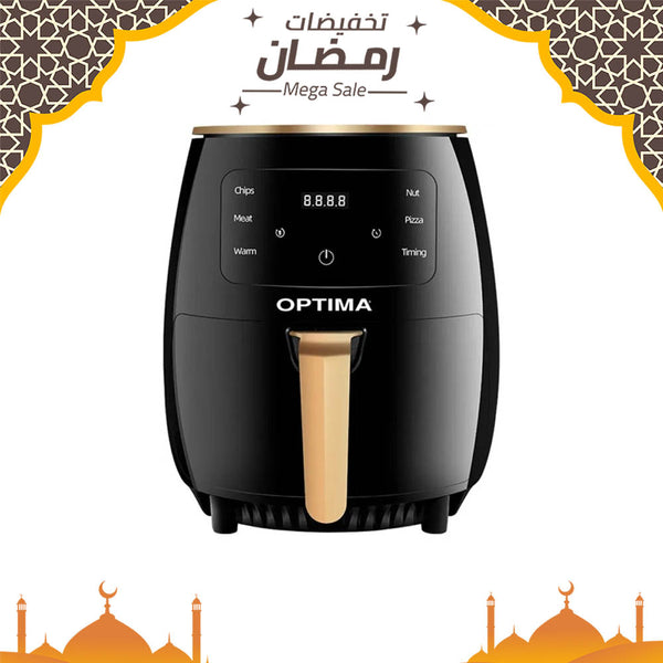 Optima Air Fryer 5.5 Liter 1400 W AF1800 Black