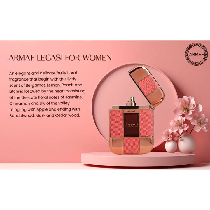 Legasi Pink for Women 100 ml EDP by Armaf - Salman Stores