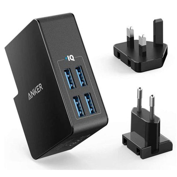 أنكر باوربورت 27 واط 4 أمبير منفذ USB أسود AN.A2042L11.BK