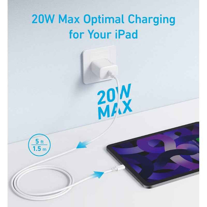 Anker 312 Powerport 20W 1C PD White EU AN.A2347L21.NC