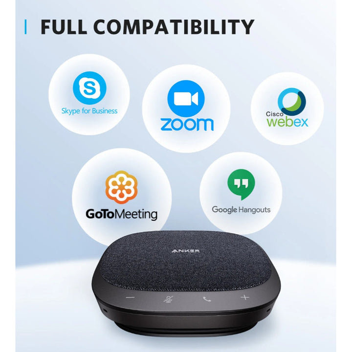 Anker PowerConf S330 USB Speakerphone Black AN.A3308011.BK - Salman Stores