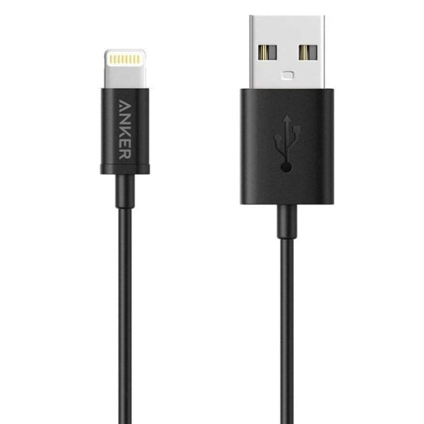 كابل أنكر باورلاين سلكت USB-A لايتنينج نايلون 3 أقدام AN.A8012H12.BK