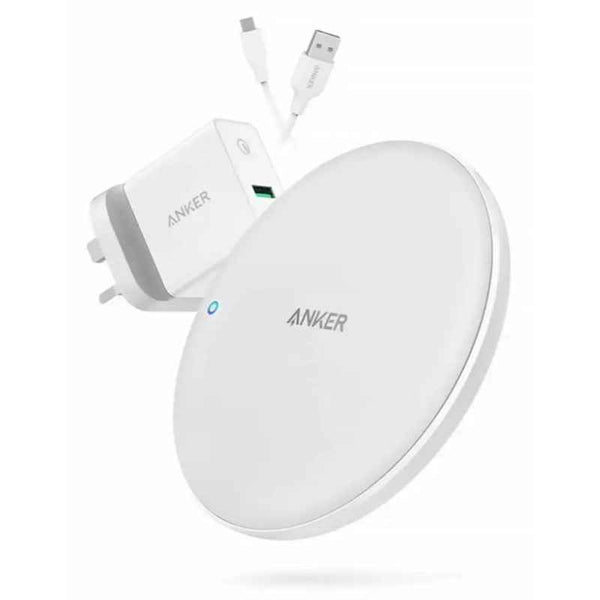 Anker Powerwave 7.5 Pad With Quick Charge 3.0 Charger White AN.B2514K21.WT
