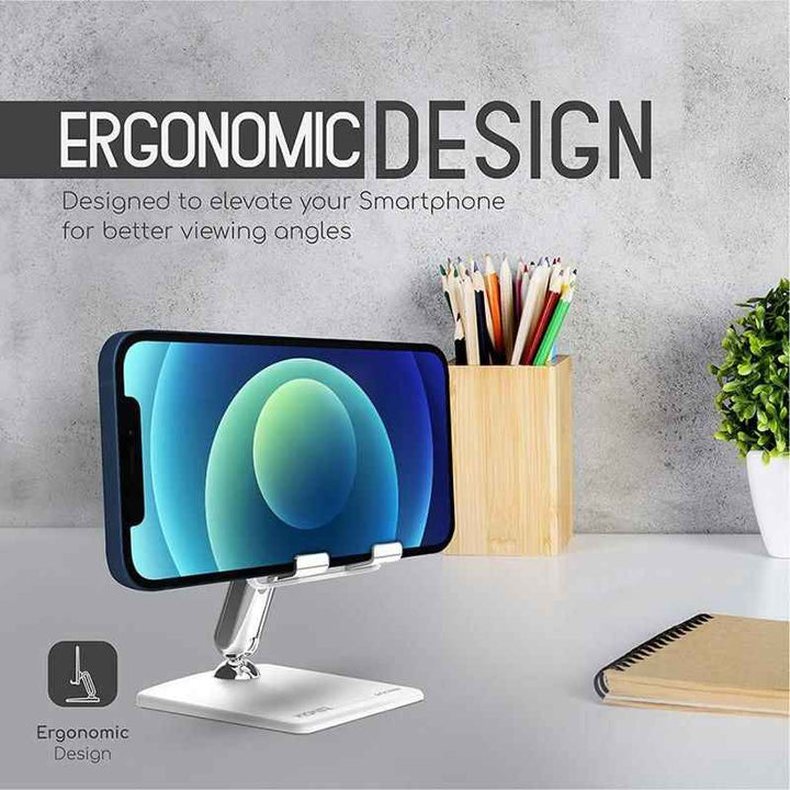 Promate ARTICVIEW Adustable Multi Angle Desk Stand White ARTICVIEW-WHT