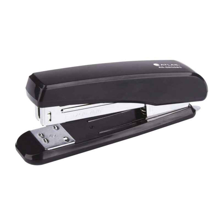 Atlas Half Strip Metal Stapler with Staple Remover Black 5085 AS-SR5085-BK