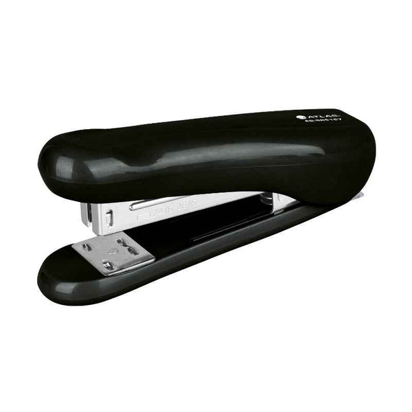 Atlas Half Strip Metal Stapler with Staple Remover Black 5167 AS-SR5167-BK