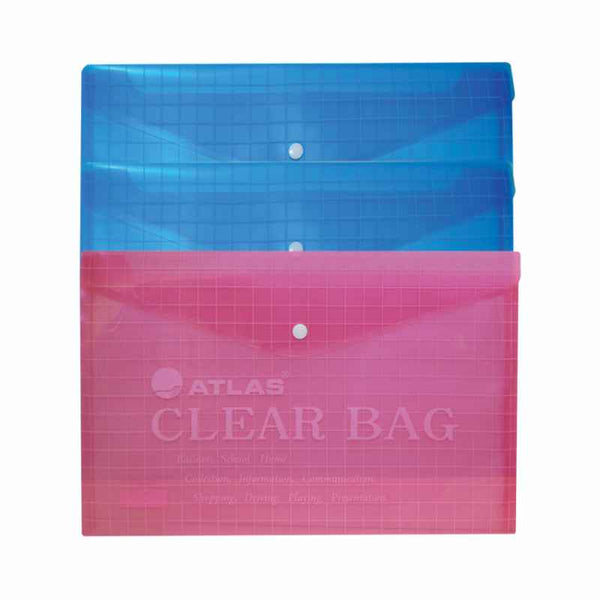 Atlas Document Bag Set of 6 Assorted ASP-PACK-04-ASS