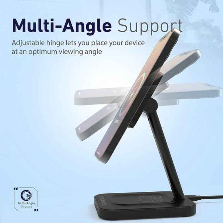 Promate AURABASE 15W High Speed Maganetic Wireless Charger Grey AURABASE-GRY