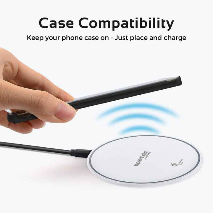 Promate AURAPAD3 Wireless Charging Dock White AURAPAD‐3