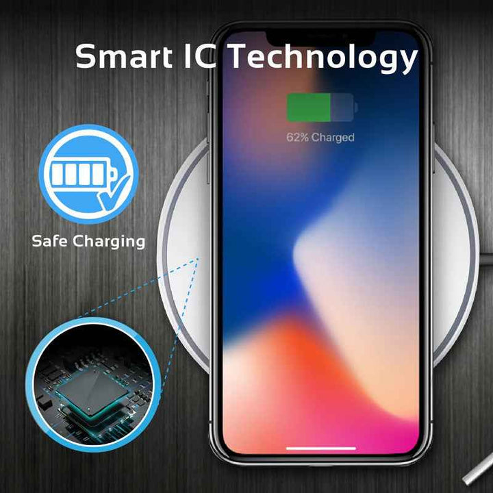 Promate AURAPAD3 Wireless Charging Dock White AURAPAD‐3