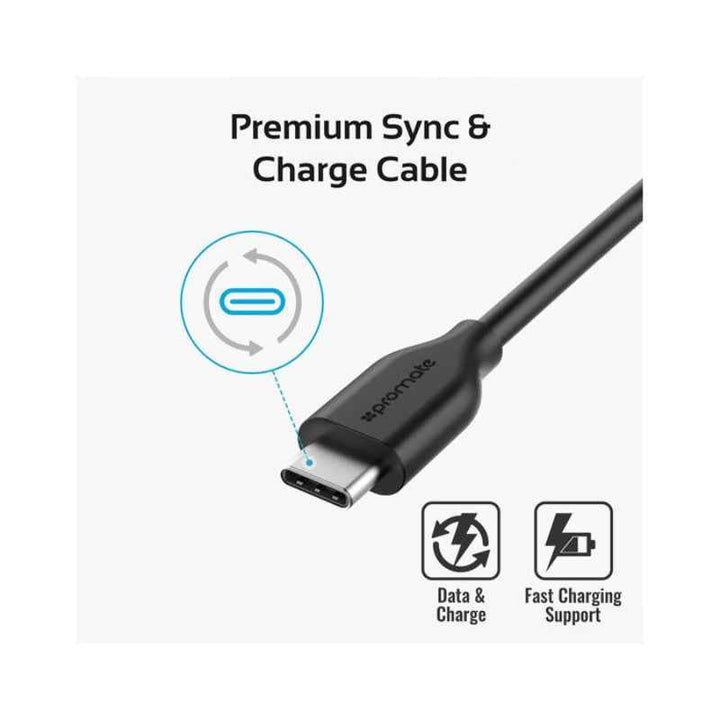 Promate AUTOKIT HM 3 In 1 Charger Black AUTOKIT-HM