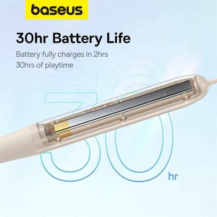 Baseus Neckband Bowie P1 In-Ear Stereo Bluetooth White BA.A00025800223-Z1.WT