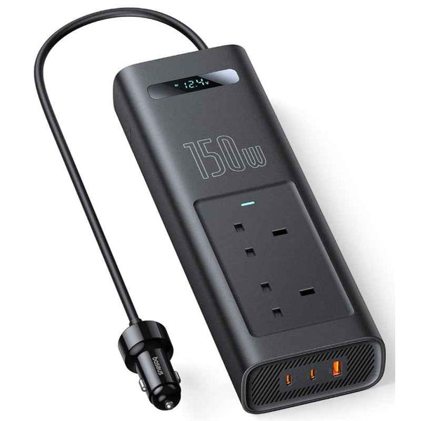 Baseus Power Inverter 220V 150W Black BA.C00337606117-Z1.BK